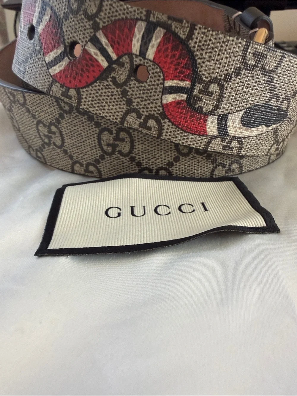 Gucci designer belt